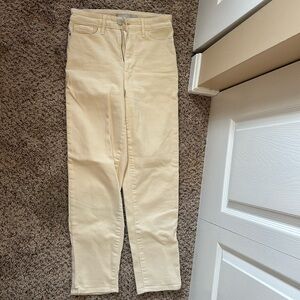 Athleta off white jean